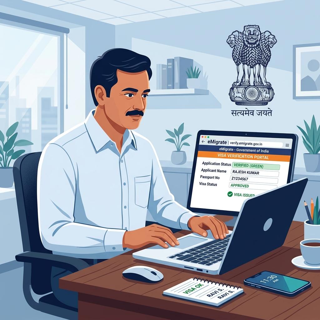What is eMigrate? How to Verify Your Gulf Job Online (2026)