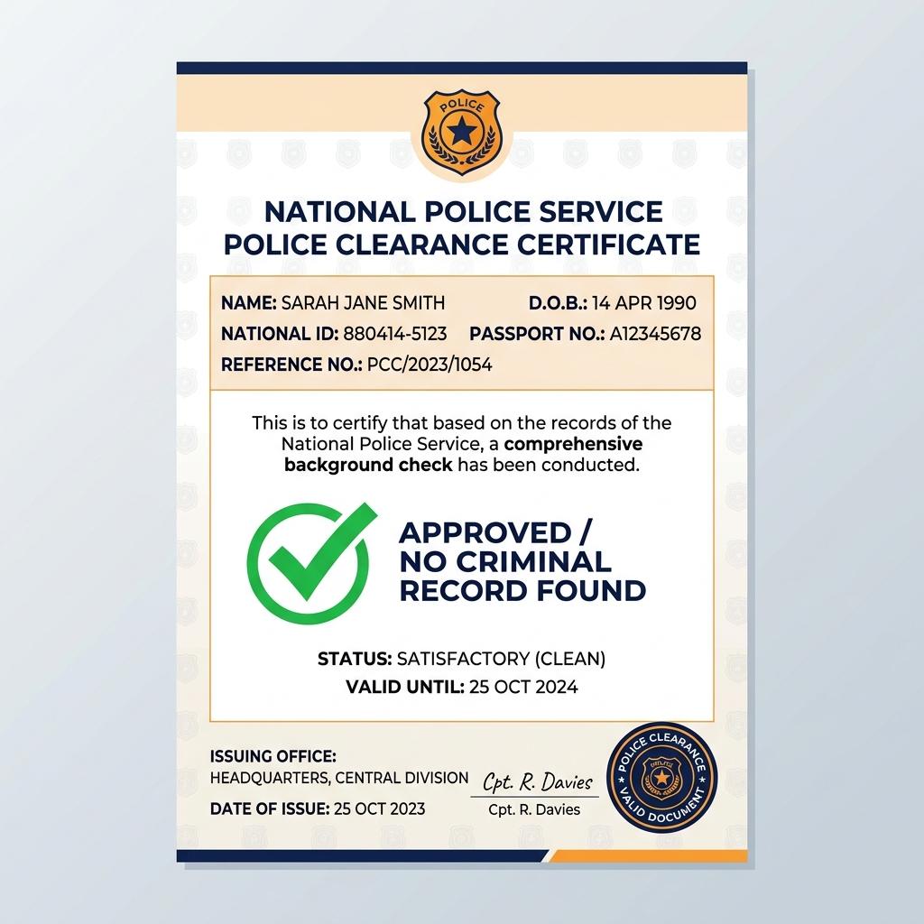 How to get a Police Clearance Certificate (PCC) for Gulf Visas